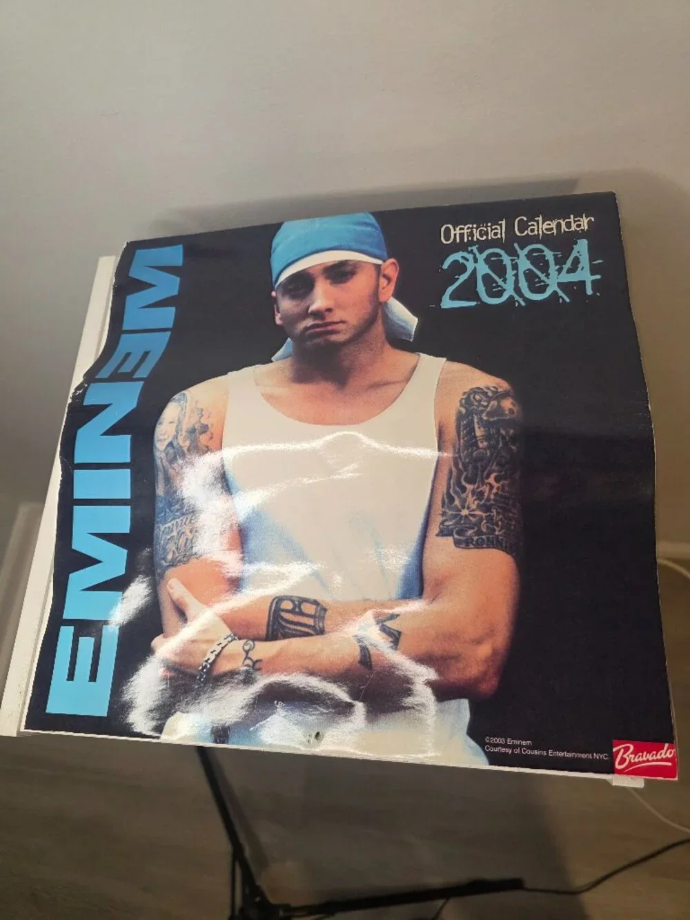 Vintage Eminem Official 2004 Calendar
